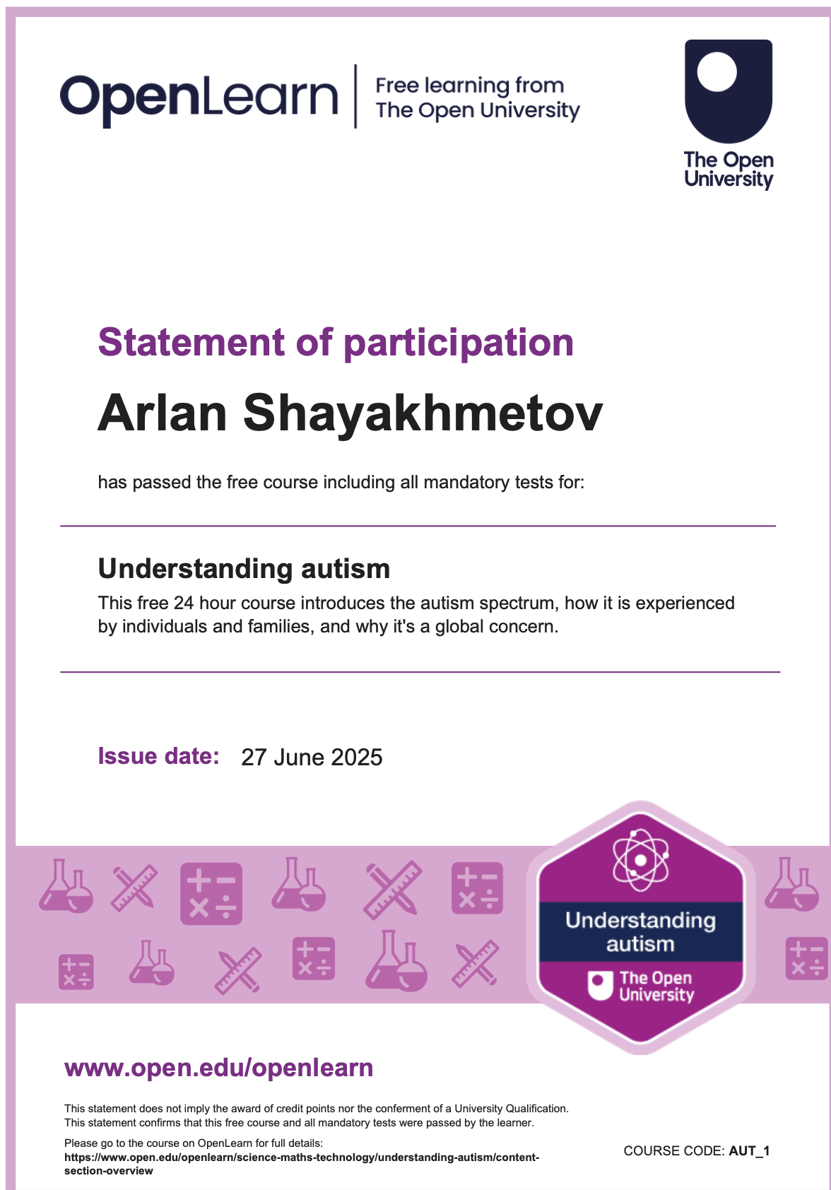 Understanding Autism